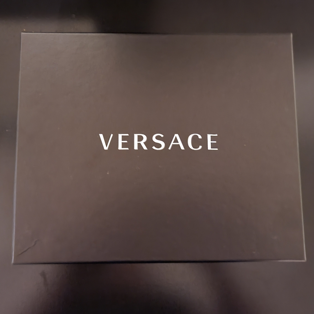 Versace Toddler Greca Sandals Size 24 (7 us)